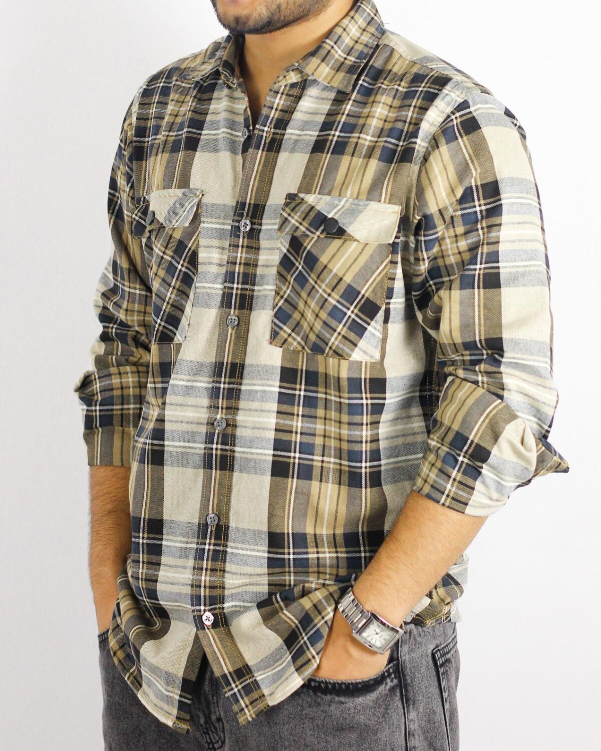 Being Check Shirt - Image 2