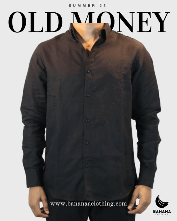 "OLD MONEY" Black Shirt.