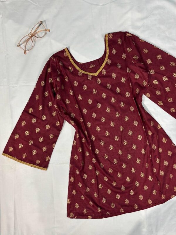 Maroon Kurti