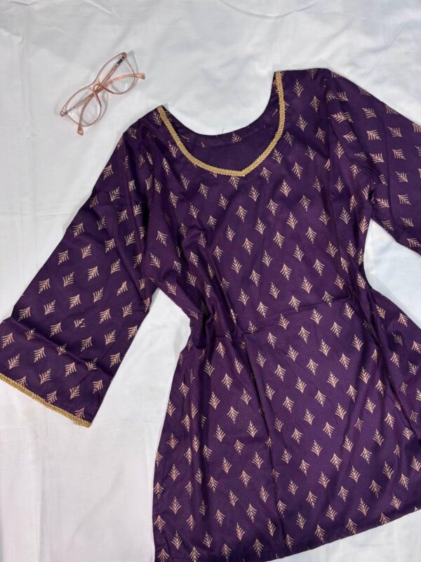 Purple Kurti