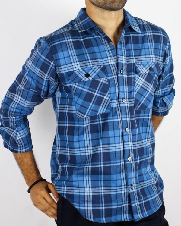 Blue Check Shirt