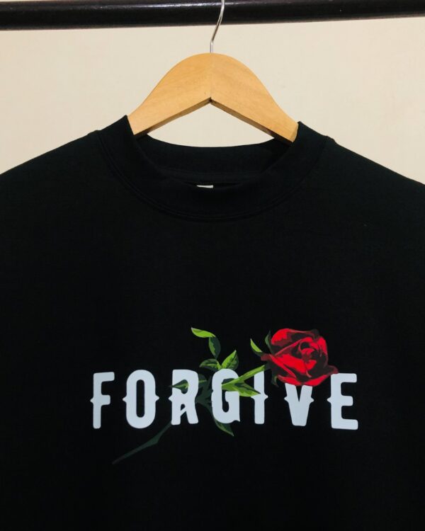 “FORGIVE” OVERSIZED DROP.