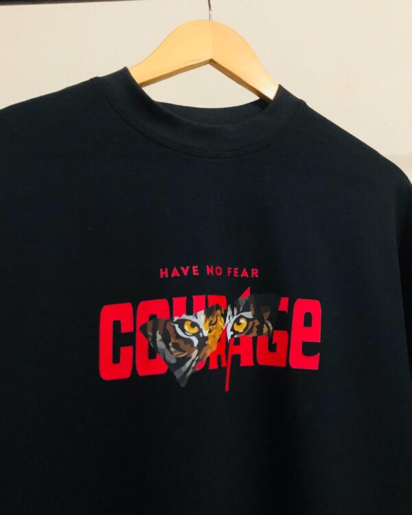 “COURAGE” OVERSIZED DROP.