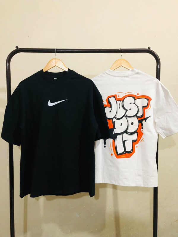 “JUST DO IT” OVERSIZED DROP.