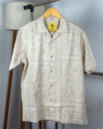 “OLD SCHOOL” Opaque Casual Shirt