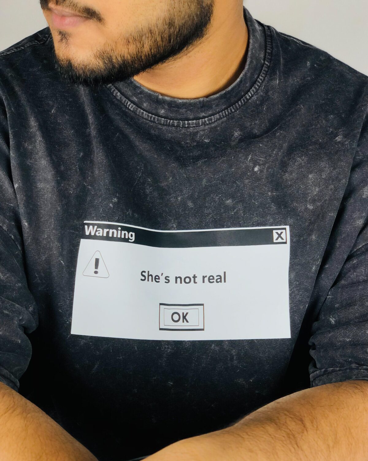 SHE IS NOT REAL(ACID WASH) - Image 2