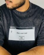 SHE IS NOT REAL(ACID WASH) - Image 2