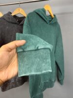 ACID WASH GREEN HOODIE - Image 3